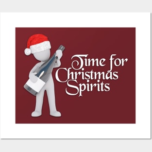 Christmas Spirits are Lifted Posters and Art